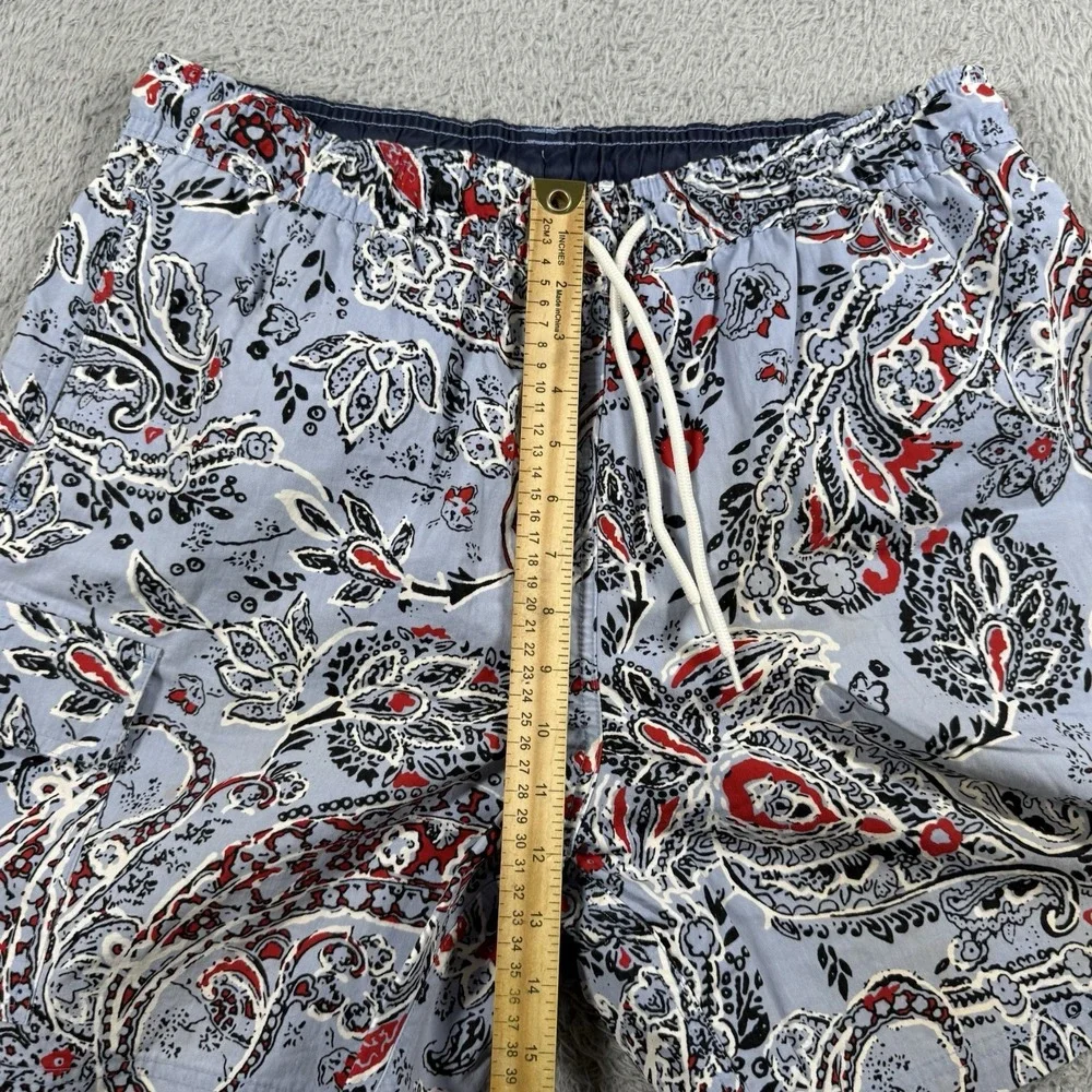 Brooks Brothers 346 Swim Trunks Lined Shorts Men's‎ Size M floral Blue
